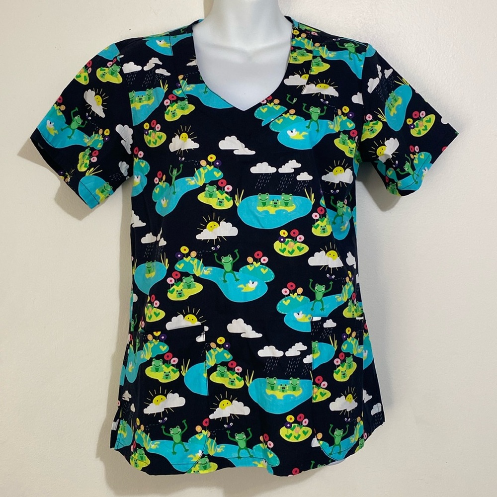 Tasha & Me Scrub Top